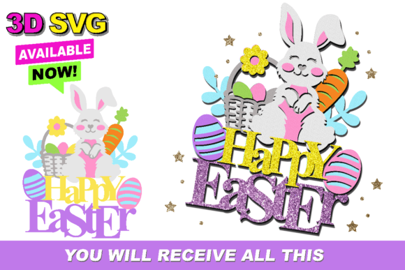 Bringing Easter to Life: A Guide to Using 3D SVG Files for Cutting Machines