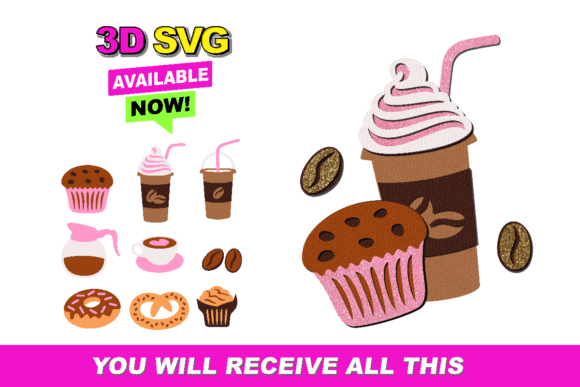 Bringing Your Coffee Designs to Life with 3D SVG Elements