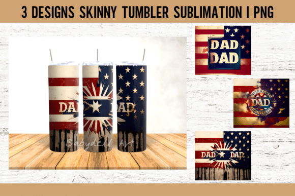 Celebrating Dad with Custom Father's Day Tumbler Sublimation Designs