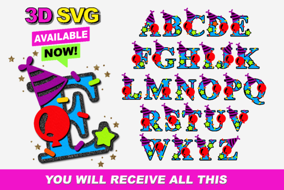 Crafting 3D Birthday Letters with SVG Files