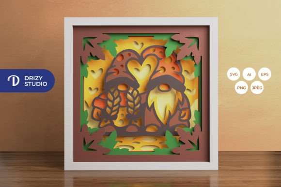Crafting a Cozy Centerpiece: The Truth About the Thanksgiving Gnome Couple Shadow Box