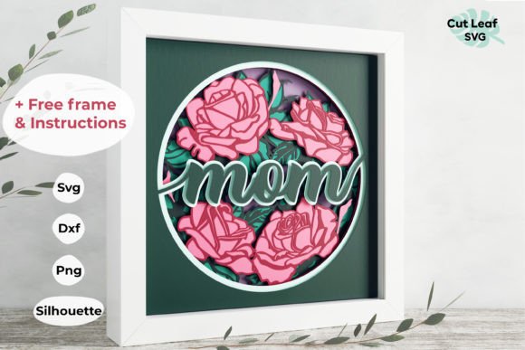 Crafting a Heartfelt Gift with the 3D Mother's Day Shadowbox - Mom, Roses