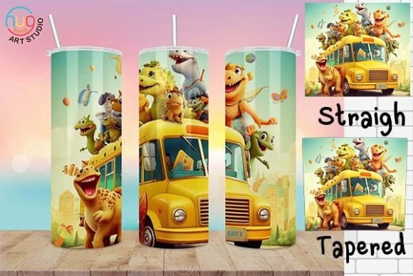 Elevate School Merch with 3D Cartoon Art