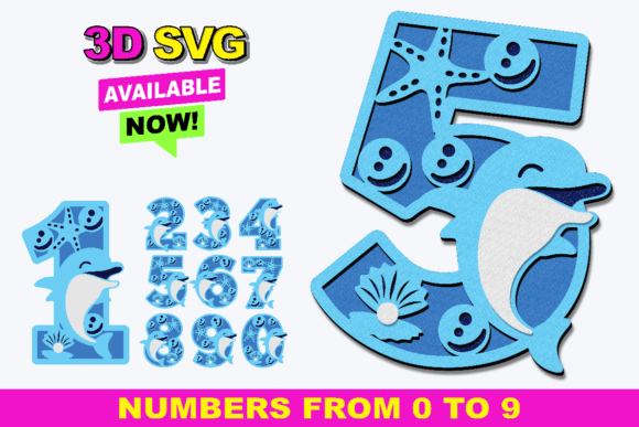 Elevating Digital Fabrication: The Strategic Value of Dolphin Numbers 3D SVG Assets