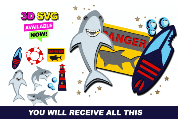 Elevating Digital Fabrication: The Strategic Value of the Elements 3D SVG Shark Collection