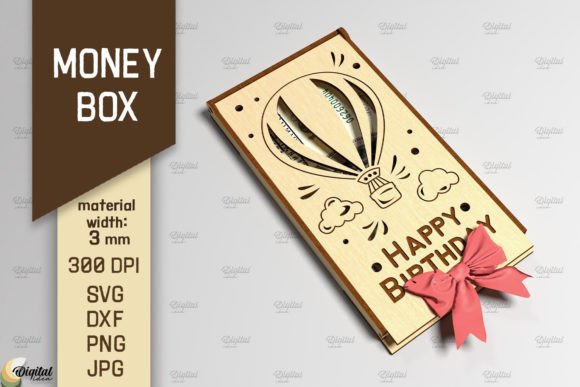 Evaluating the 3D Money Box Cash Gift Box Laser Cut Digital Design