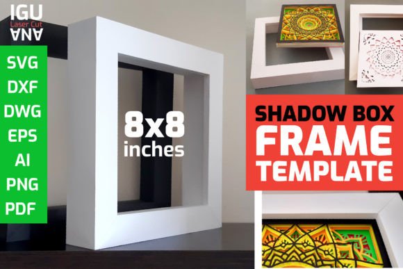 Evaluating the 3d SVG Shadow Box Frame Template for Layered Art Projects