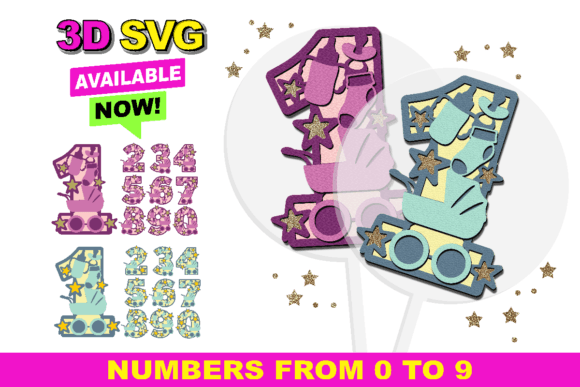 Evaluating the Practical Value of Baby Numbers 3D SVG Boy and Girl for Creators