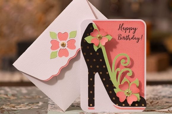 High Heel Greeting Card: A Stylish DIY Project for Fashion Lovers
