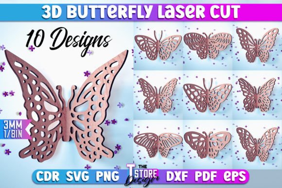 Unlocking Creativity: A Comprehensive Guide to 3D Butterfly Laser Cut SVG Designs