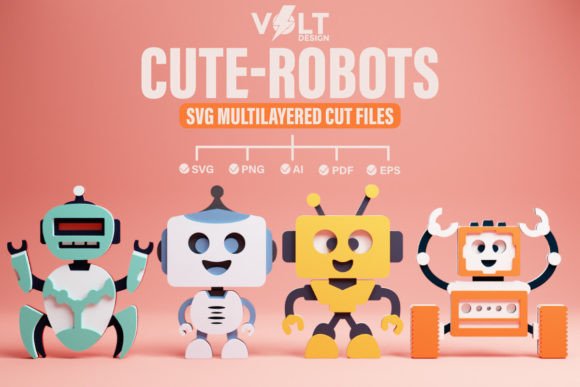 Unlocking Creativity: A Practical Guide to the Cute Robot 3D SVG Multilayered Bundle